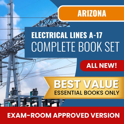 Arizona Electrical and Transmission Lines Commercial Contractor (A-17) Books Allowed into Exam Package