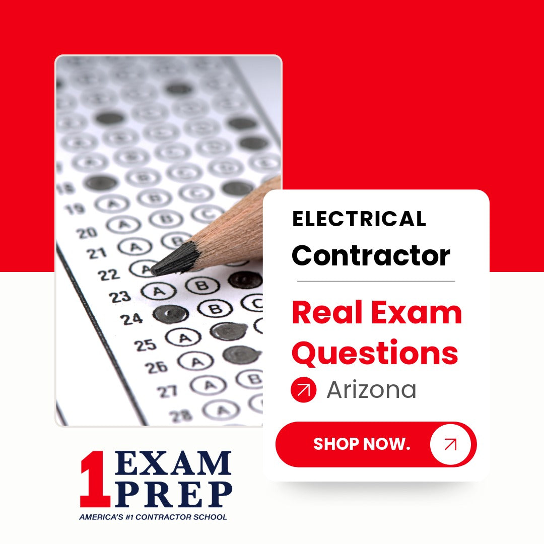 Arizona Electrictal Contractor C-11/CR-11 Real Exam Questions
