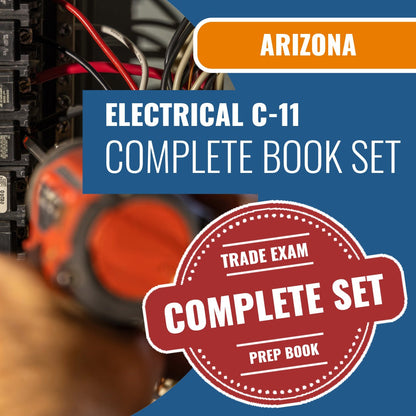 Arizona Electrical Commercial Contractor (C-11) Exam Book Package
