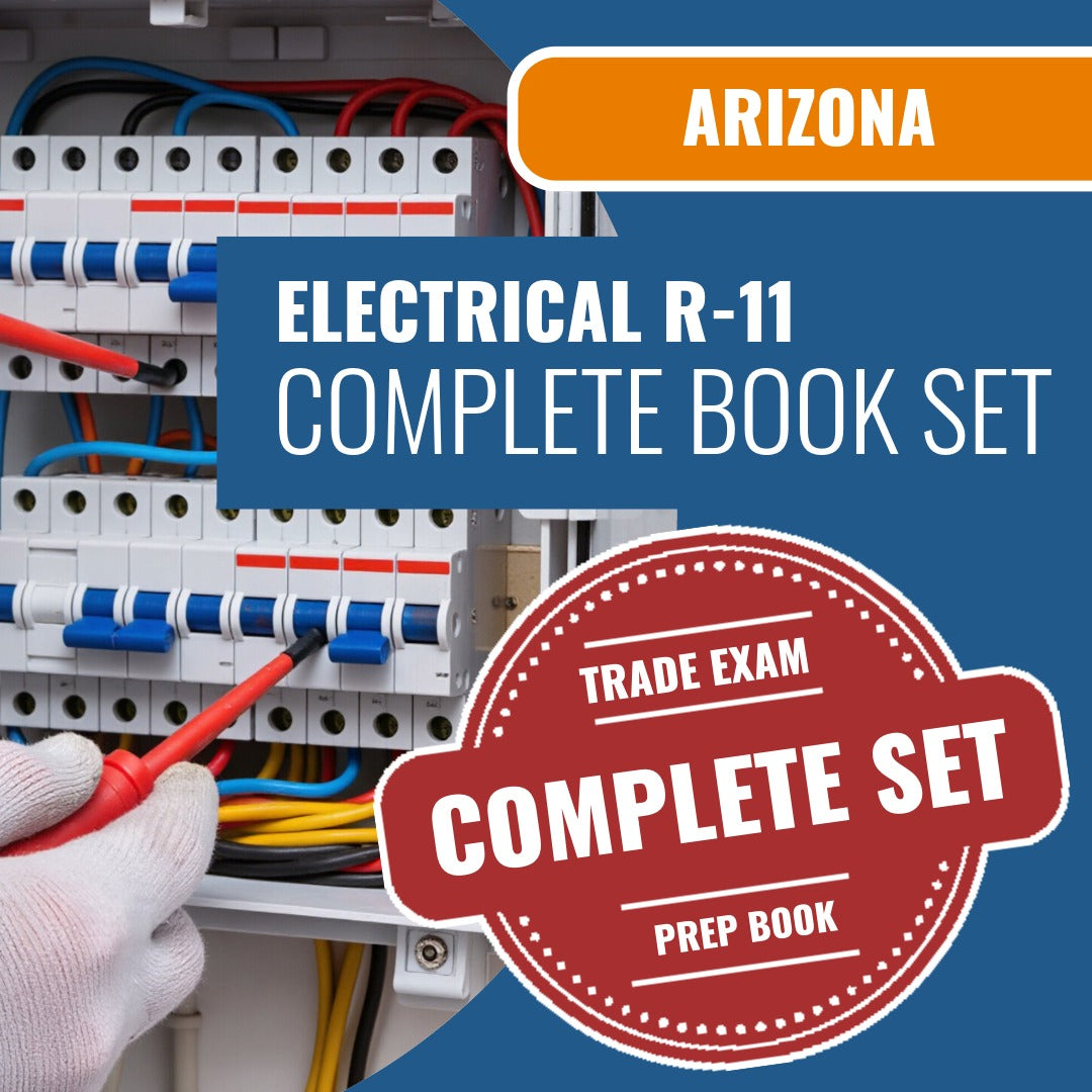 Arizona Electrical Residential Contractor (R-11) Exam Book Package