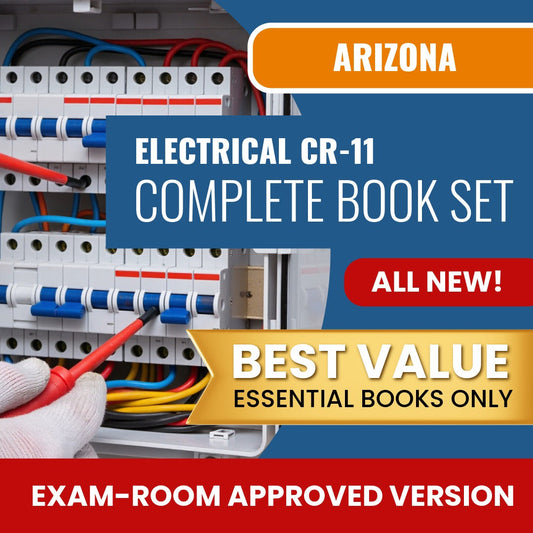 Arizona Electrical Residential / Commercial Contractor (CR-11) Books Allowed into Exam Package