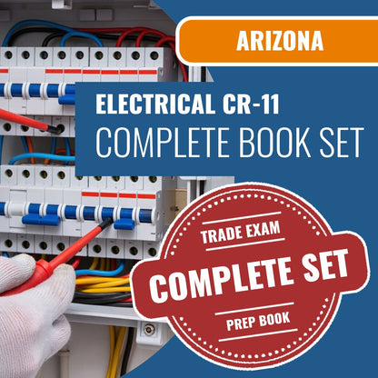 Arizona Electrical Residential / Commercial Contractor (CR-11) Exam Book Package