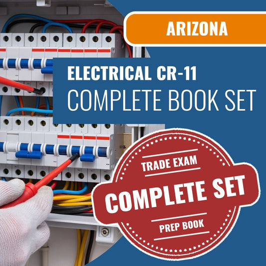 Arizona Electrical Residential / Commercial Contractor (CR-11) Exam Book Package