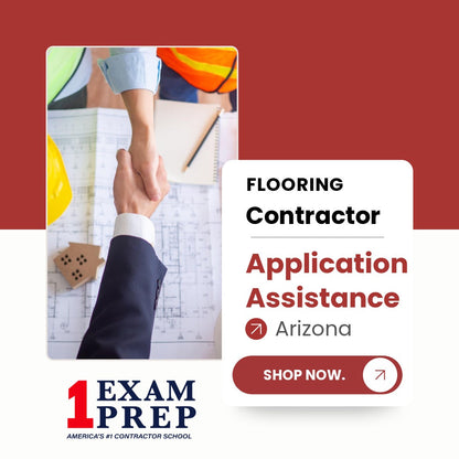 Arizona Flooring Contractor CR-8 Application Assistance