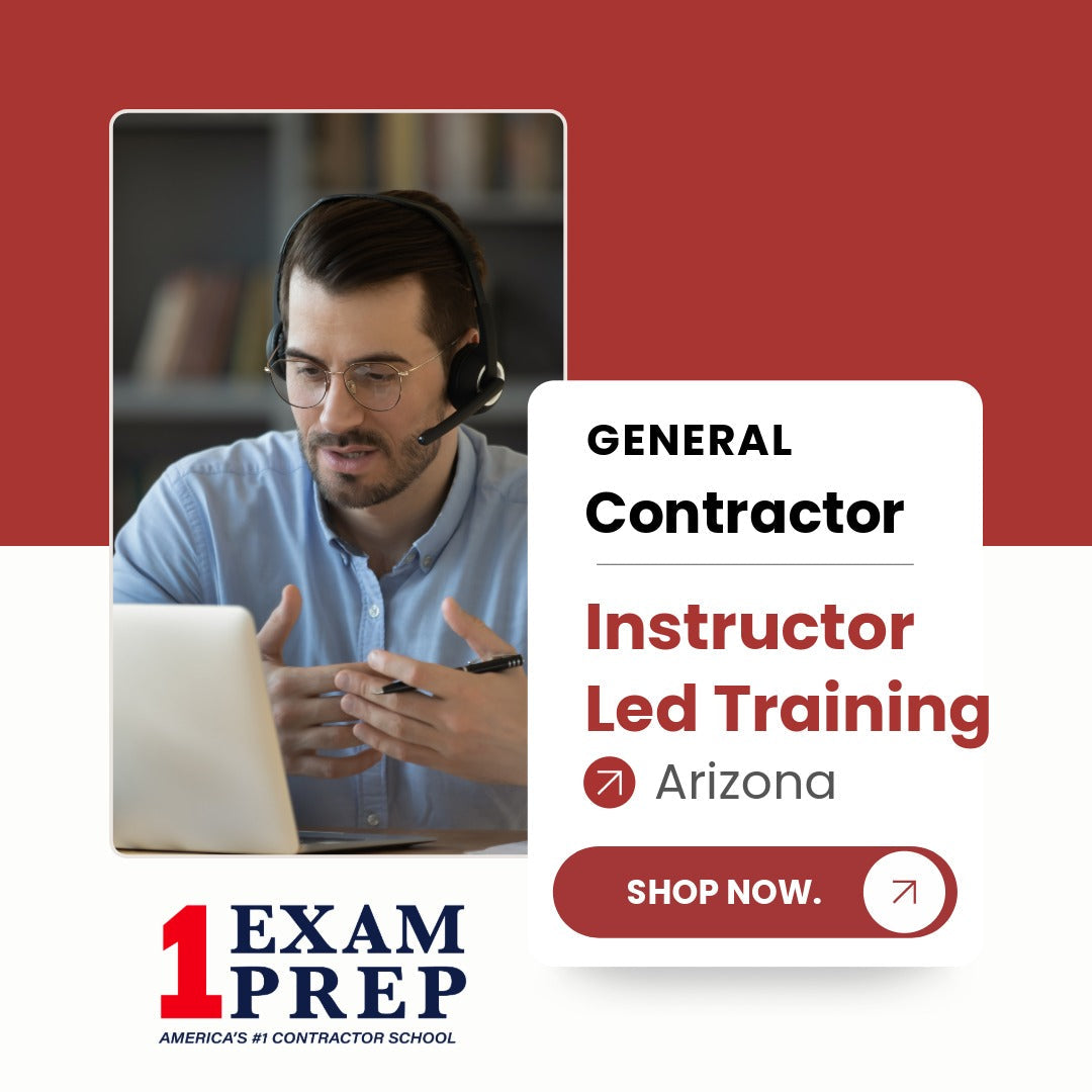 Arizona General Contractor B-1 Instructor Led Training