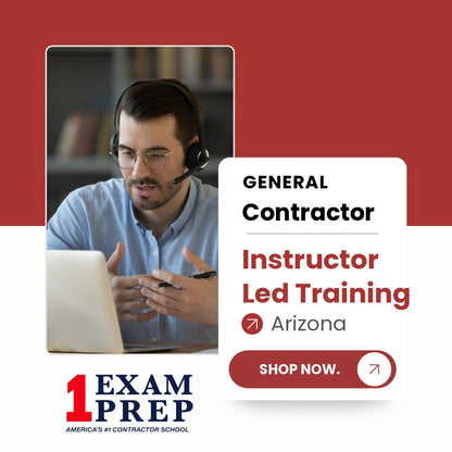 Arizona General Contractor B-1 Instructor Led Training