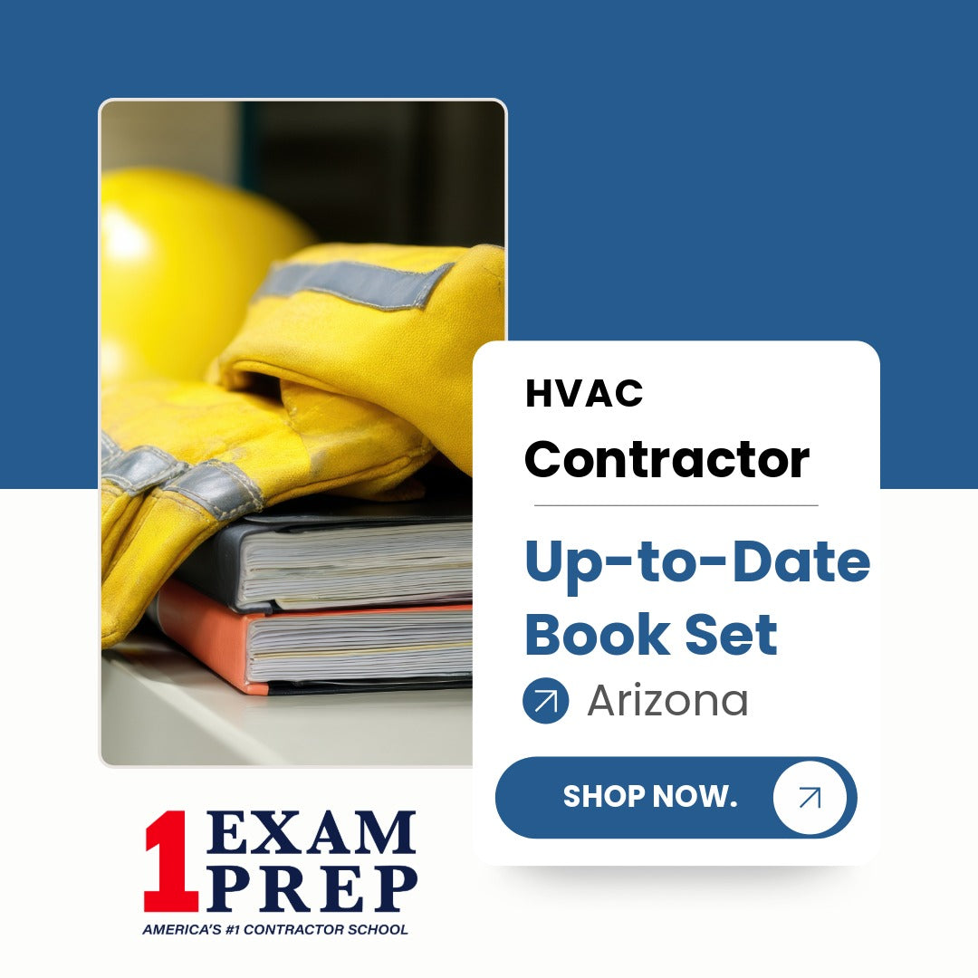 Arizona HVAC Contractor C-79 Up-to-Date Book Set