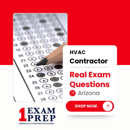 Arizona HVAC Contractor R-39 Real Exam Questions