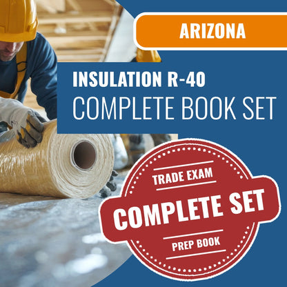 Arizona Insulation Residential Contractor (R-40) Exam Book Package