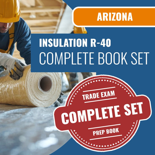 Arizona Insulation Residential Contractor (R-40) Exam Book Package
