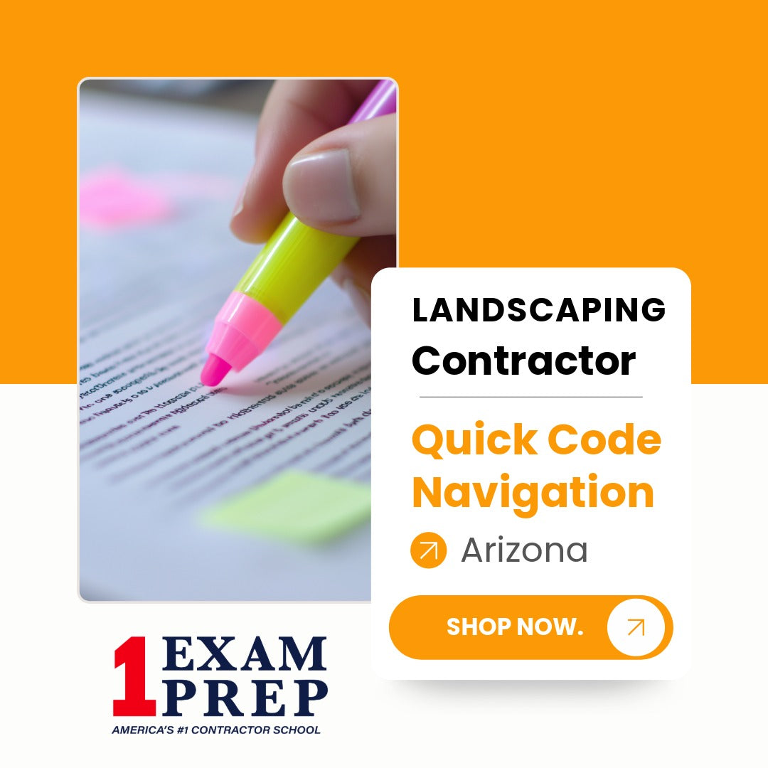 Arizona Landscaping Contractor CR-21 Quick Code Navigation