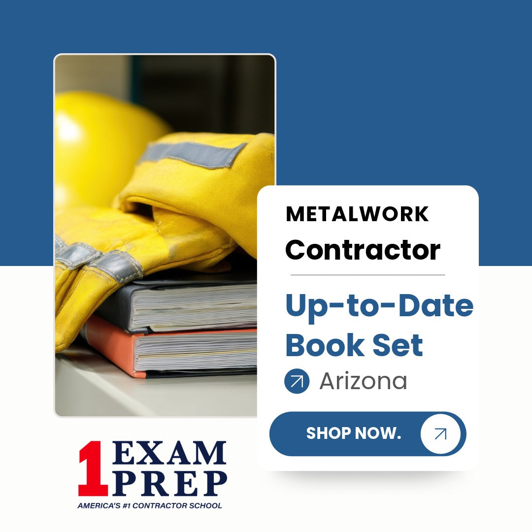 Arizona Metalwork Contractor R-24 Up-to-Date Book Set