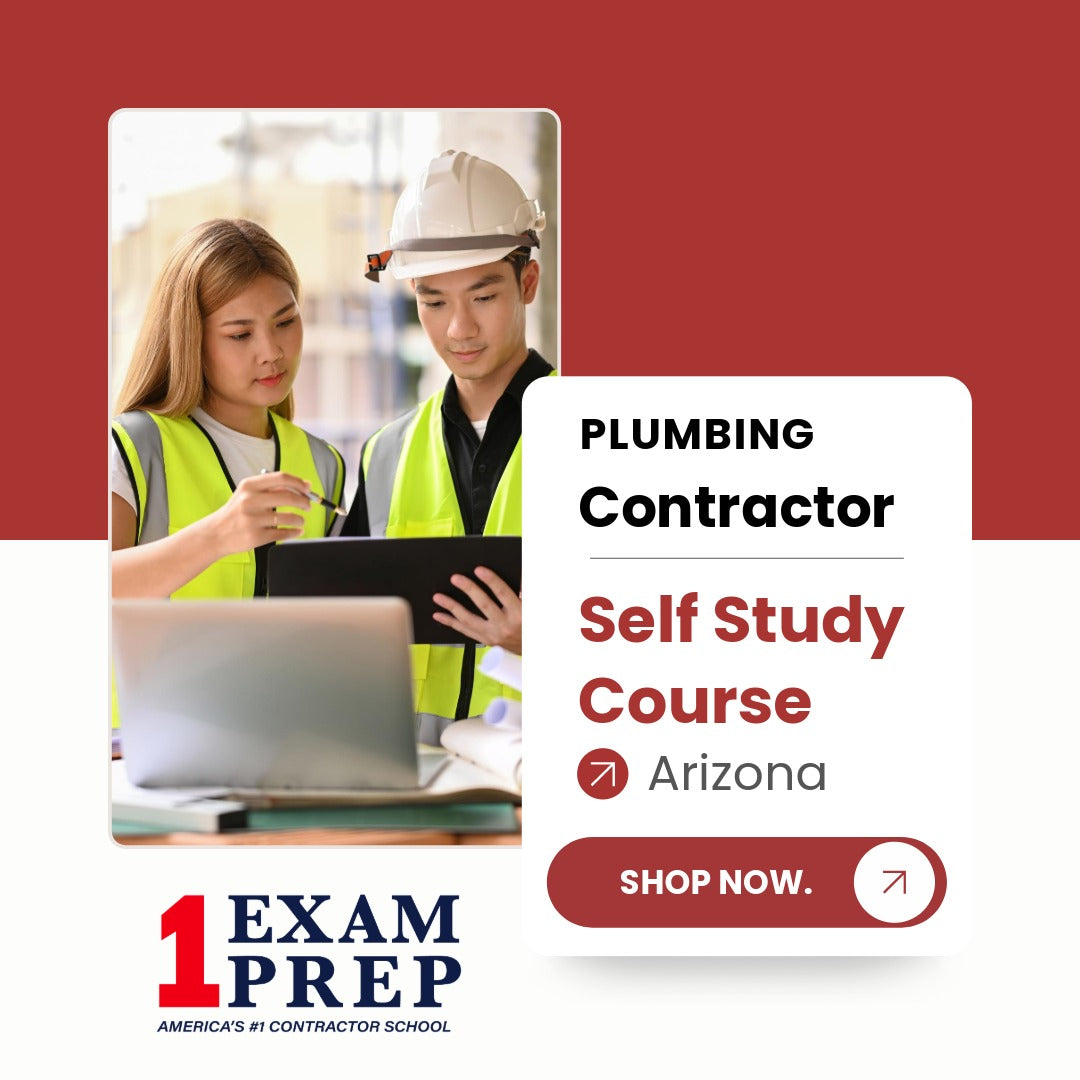 Arizona Plumbing Contractor C-77 Self Study Course