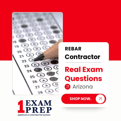 Arizona Rebar Contractor CR-70 Real Exam Questions