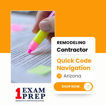 Arizona Remodeling Contractor B-3 Quick Code Navigation