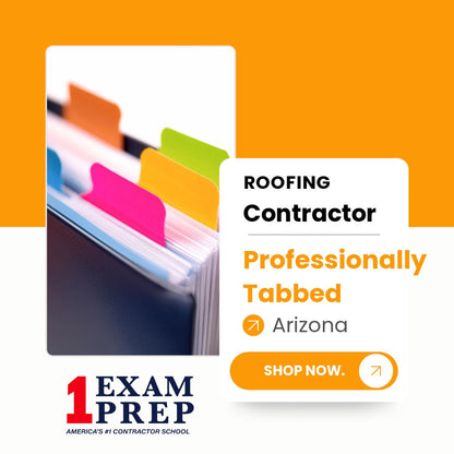 Arizona Roofing Contractor CR-42 Professionally Tabbed