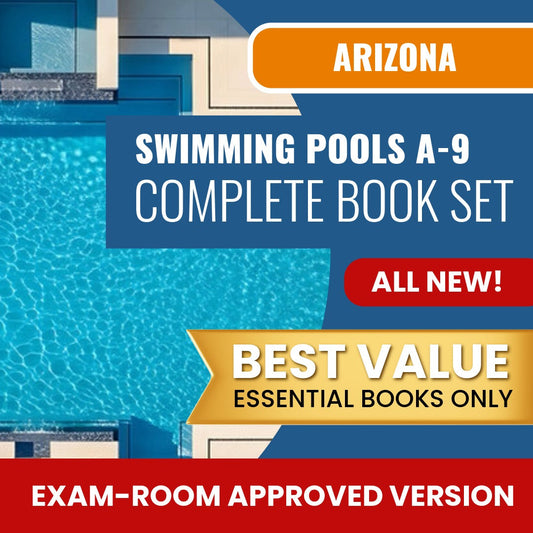 Arizona Swimming Pools Commercial Contractor (A-9) Books Allowed into Exam Package