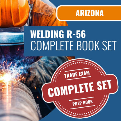 Arizona Welding Residential Contractor (R-56) Exam Book Package
