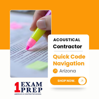 Arizona Acoustical Contractor CR-1  Quick Code Navigation