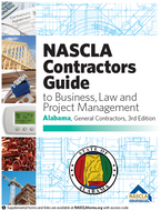 Alabama NASCLA Business, and Project Management for Contractors, General Contractors, 3rd Edition