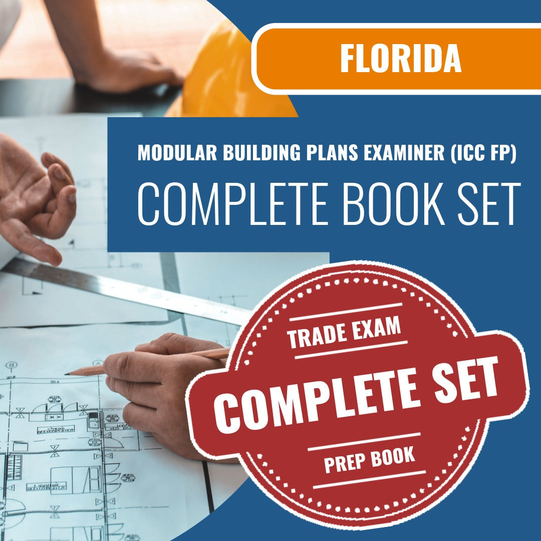 Florida Modular Building Plans Examiner (ICC FP) Exam Book Package