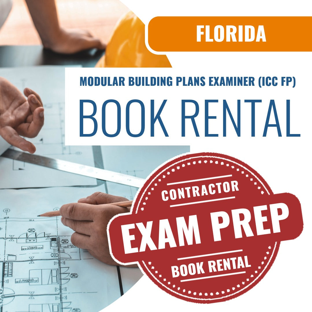 Florida Modular Building Plans Examiner (ICC FP) - Books & Courses Rental Package