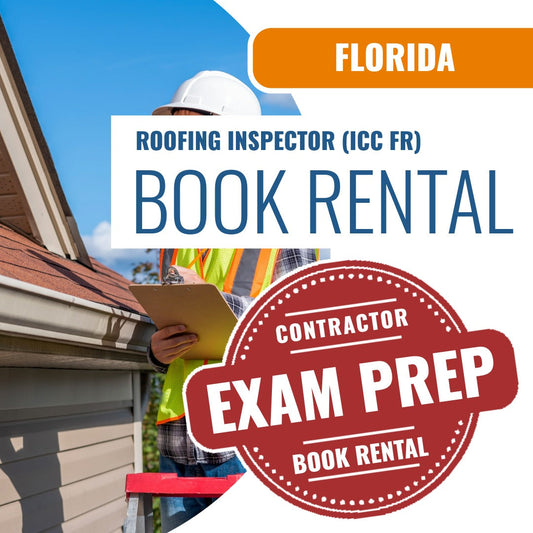 Florida Roofing Inspector (ICC FR) - Books & Courses Rental Package