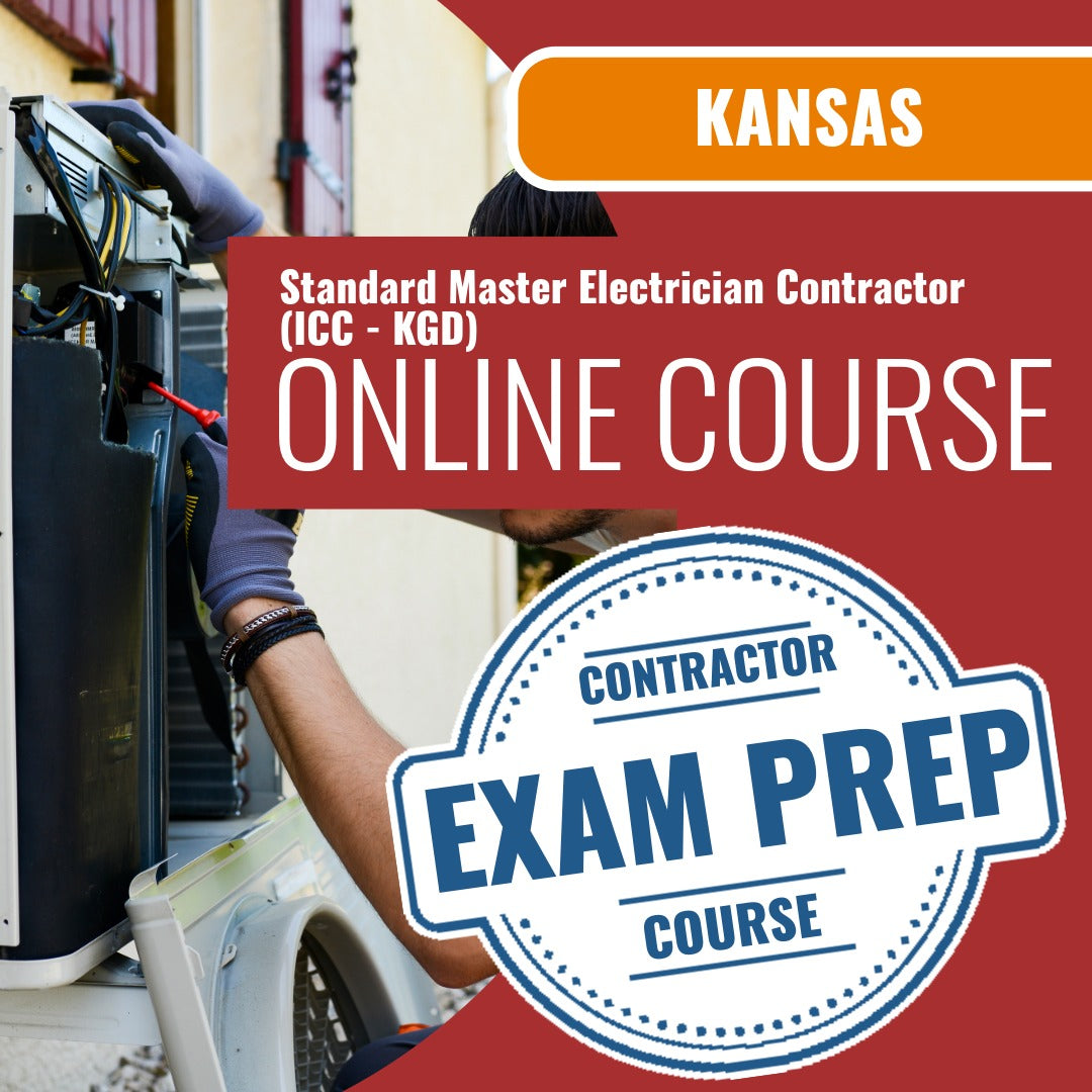 Kansas Standard Master Electrician Contractor (ICC - KGD) Exam - Online Exam Prep