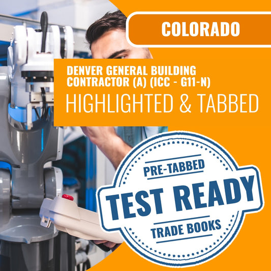 Denver Colorado General Building Contractor (A) (ICC - G11-N) - Online Exam Prep