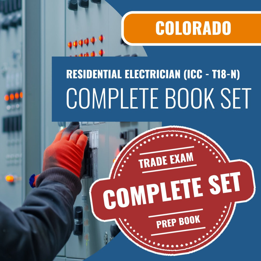 Colorado Residential Electrician (ICC - T18-N) Exam Book Package