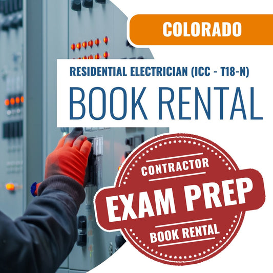 Colorado Residential Electrician (ICC - T18-N) - Books & Courses Rental Package