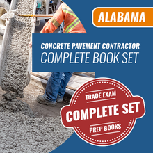 Load image into Gallery viewer, Alabama Concrete Pavement Contractor Book Package

