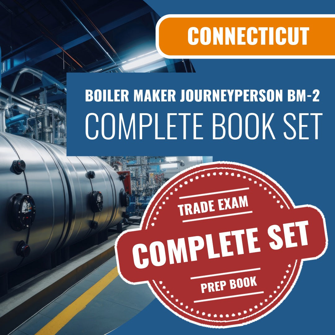 Connecticut Boiler Maker Journeyperson (BM-2) Exam Book Package
