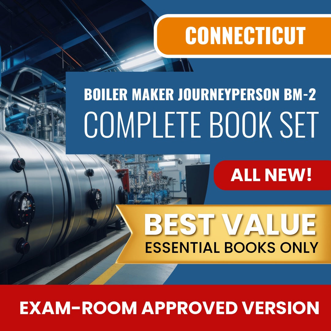 Connecticut Boiler Maker Journeyperson (BM-2) Books Allowed into Exam Package