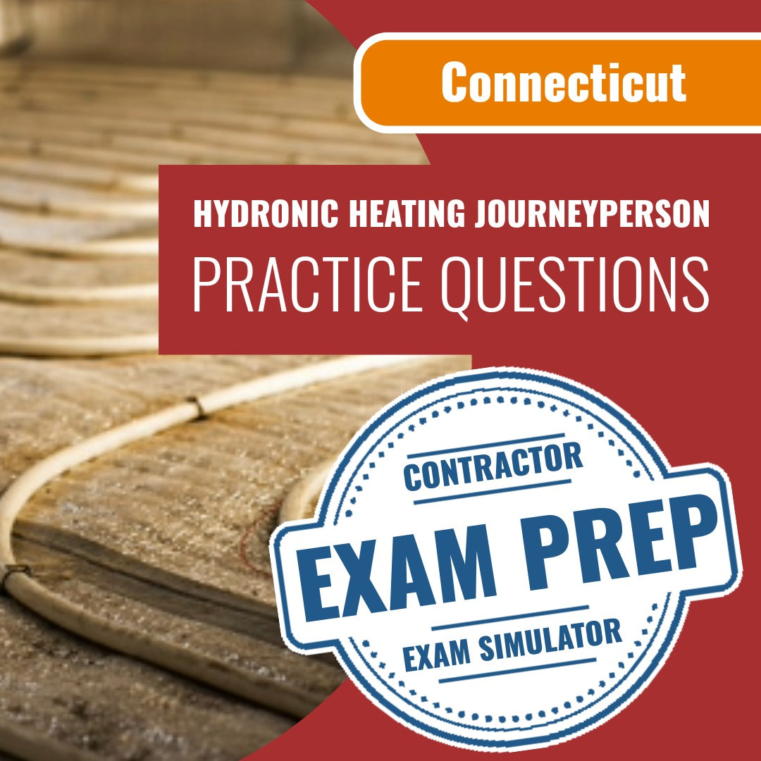 Connecticut Limited Heating, Hot Water, And Steam (Journeyperson) S-6 Exam - Online Practice Questions