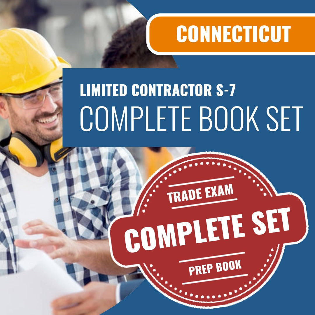 Connecticut Limited Contractor (S-7) Exam Book Package
