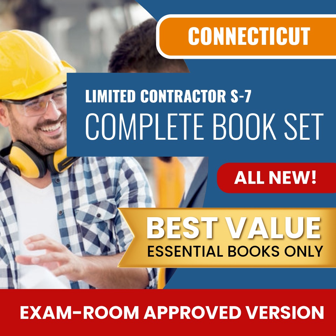 Connecticut Limited Contractor (S-7) Books Allowed into Exam Package