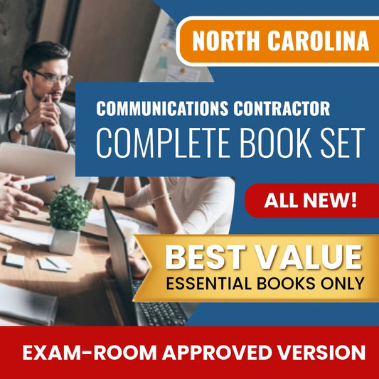 North Carolina Communications Contractor Books Allowed into Exam Package