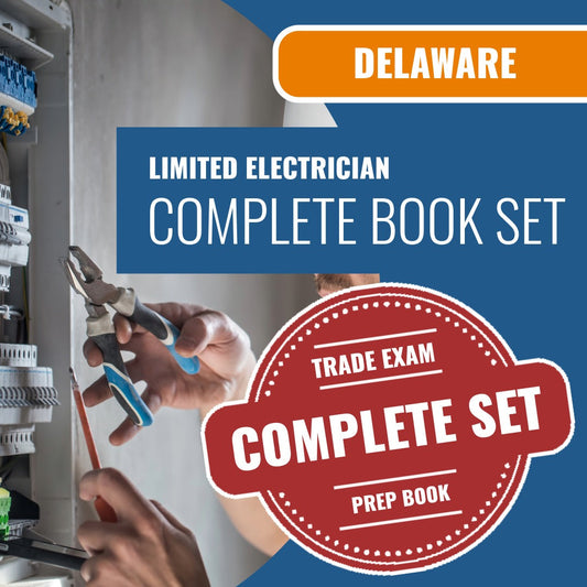 Delaware Limited Electrician Exam Book Package