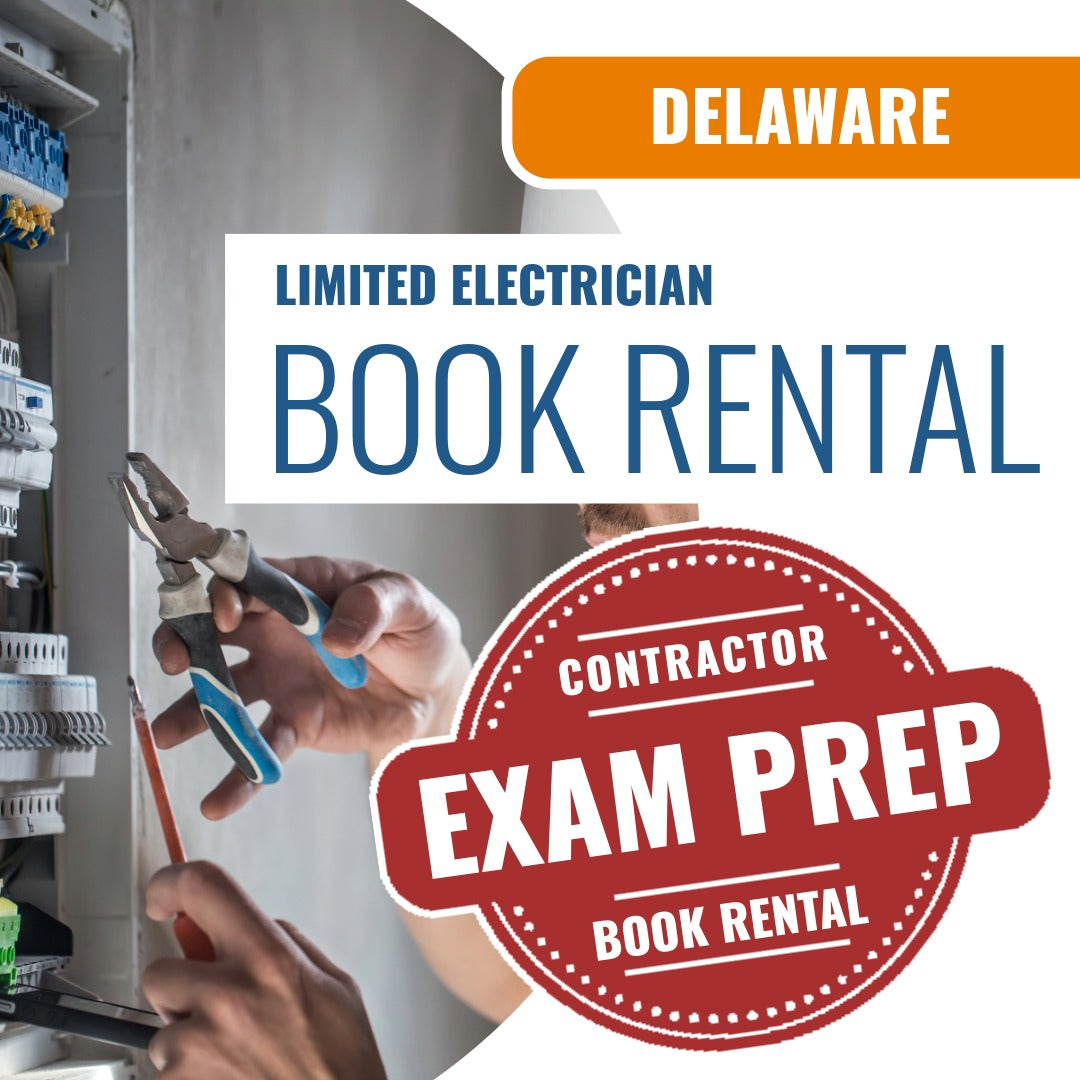 Delaware Limited Electrician - Books & Courses Rental Package