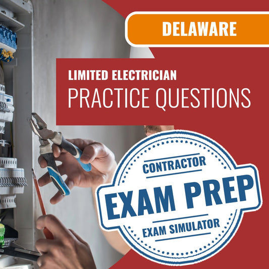 Delaware Limited Electrician Exam - Online Practice Questions