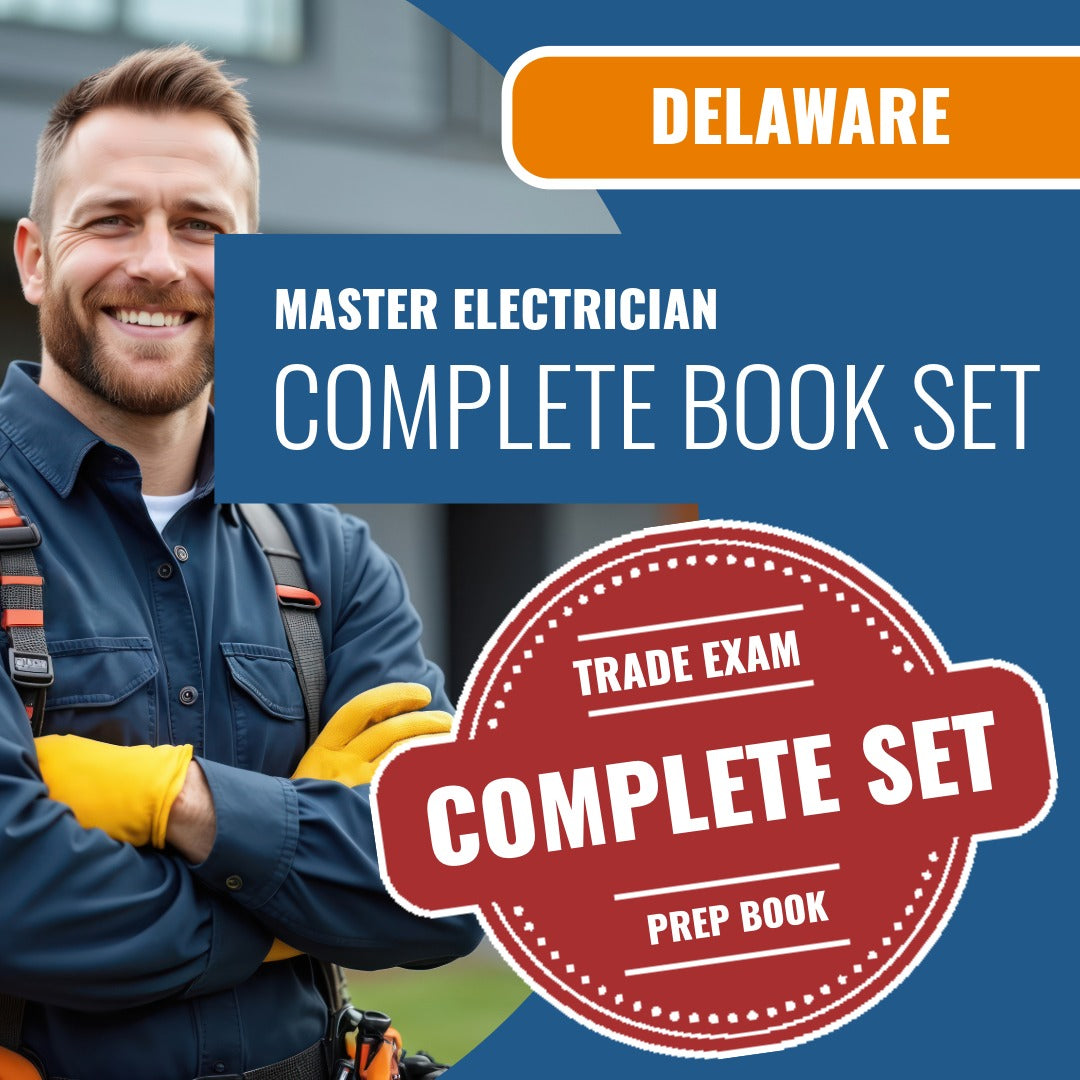 Delaware Master Electrician Exam Book Package