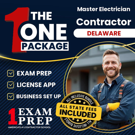The 1 Package: All-Inclusive Delaware Master Electrician Exam, Licensing & Business Setup Solution