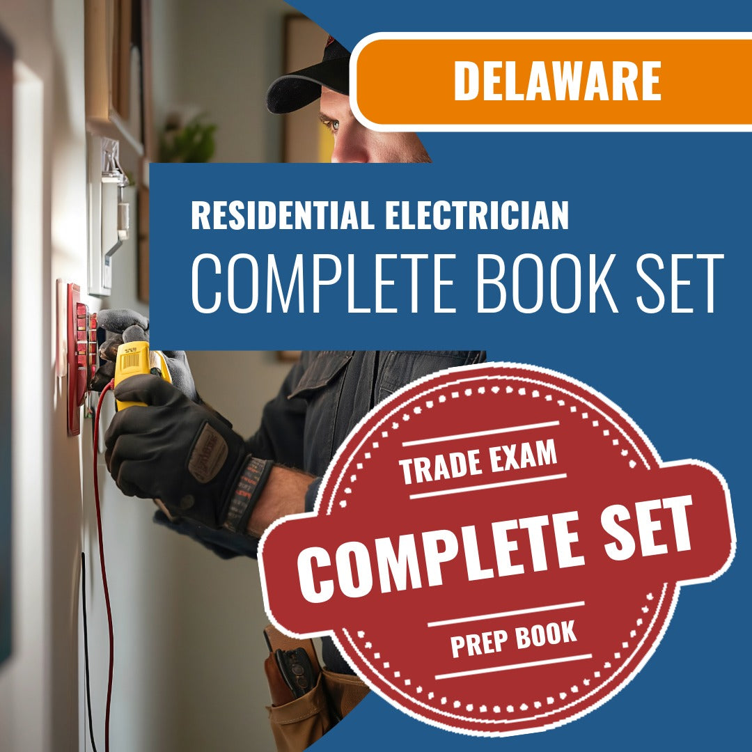 Delaware Residential Electrician Exam Book Package