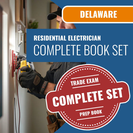 Delaware Residential Electrician Exam Book Package