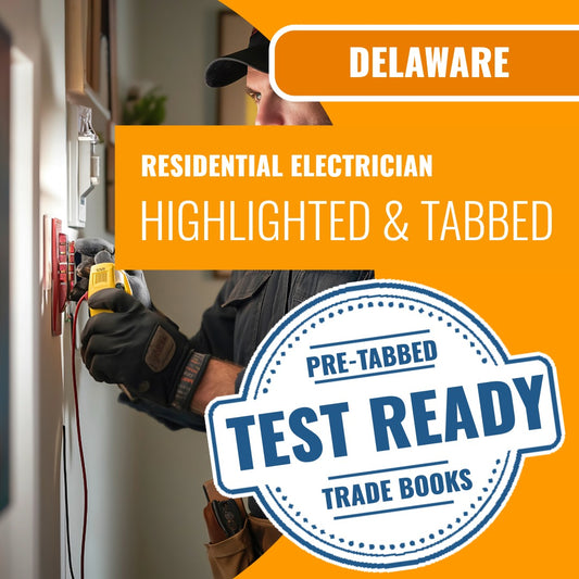 Delaware Residential Electrician Highlighted & Tabbed Book Package