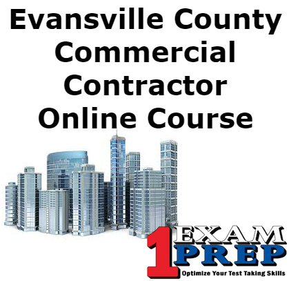 Evansville Indiana Building General Commercial Contractor - Online Exam Prep Course