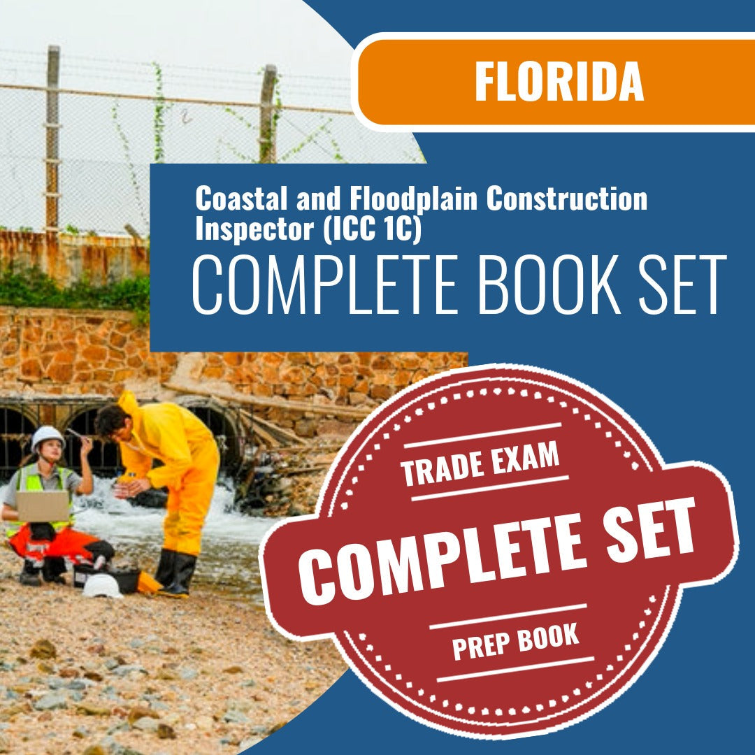 Florida Coastal and Floodplain Construction Inspector (ICC 1C) Exam Book Package