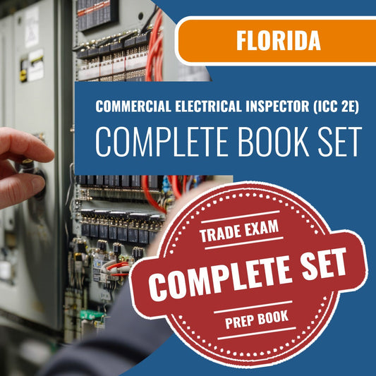 Florida Commercial Electrical Inspector (ICC 2E) Exam Book Package
