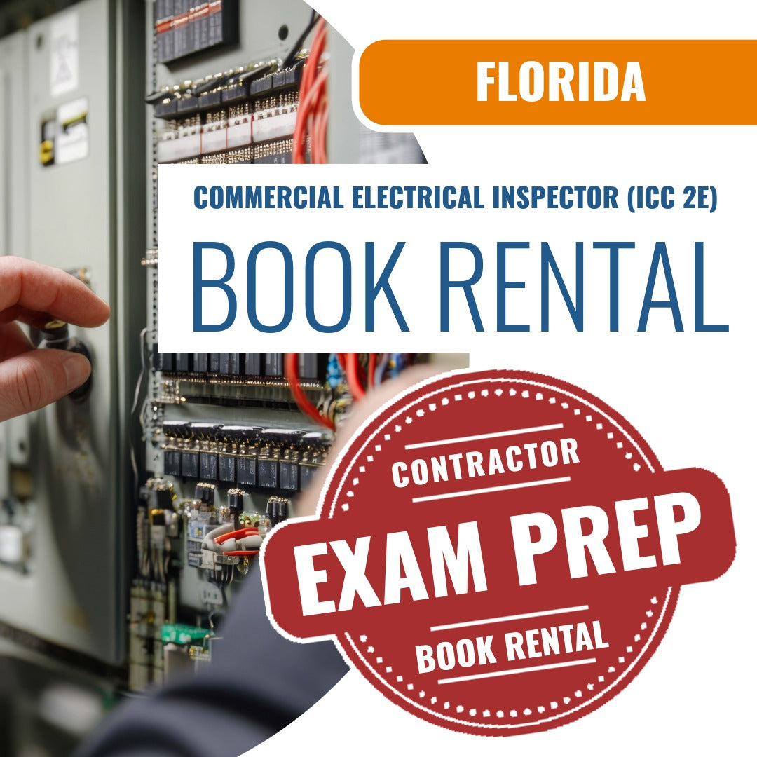 Florida Commercial Electrical Inspector (ICC 2E) - Books & Courses Rental Package